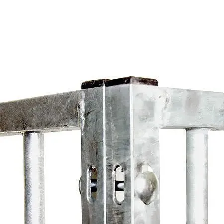 1.5 x 1.84m LEFT DOOR - Heavy-duty Galvanized Dog Run Panel - Mesh