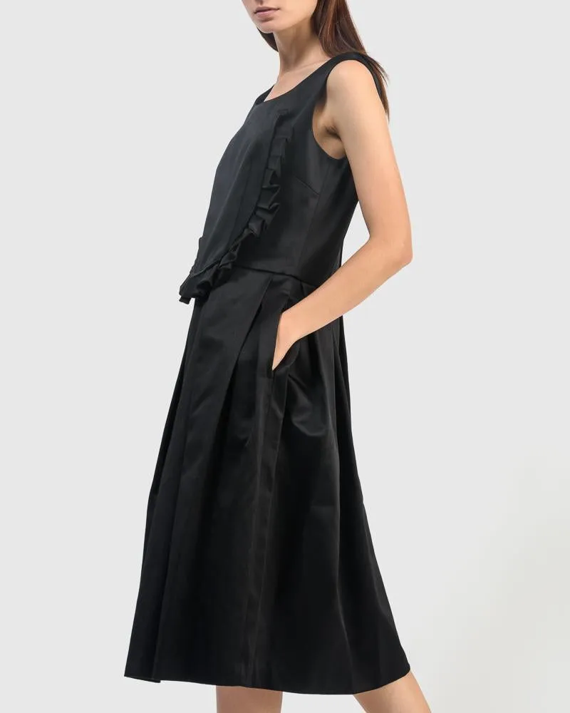 A003 Jumper Dress in Black
