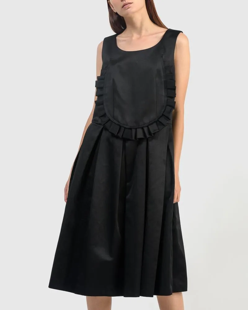 A003 Jumper Dress in Black