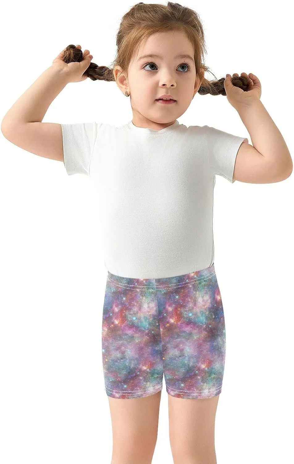 Aflyko Girls' Shorts Soft Summer Boxers Short Leggings Dance Bottoms