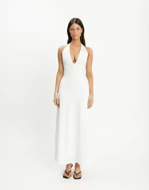 Araminta Maxi Dress (White)