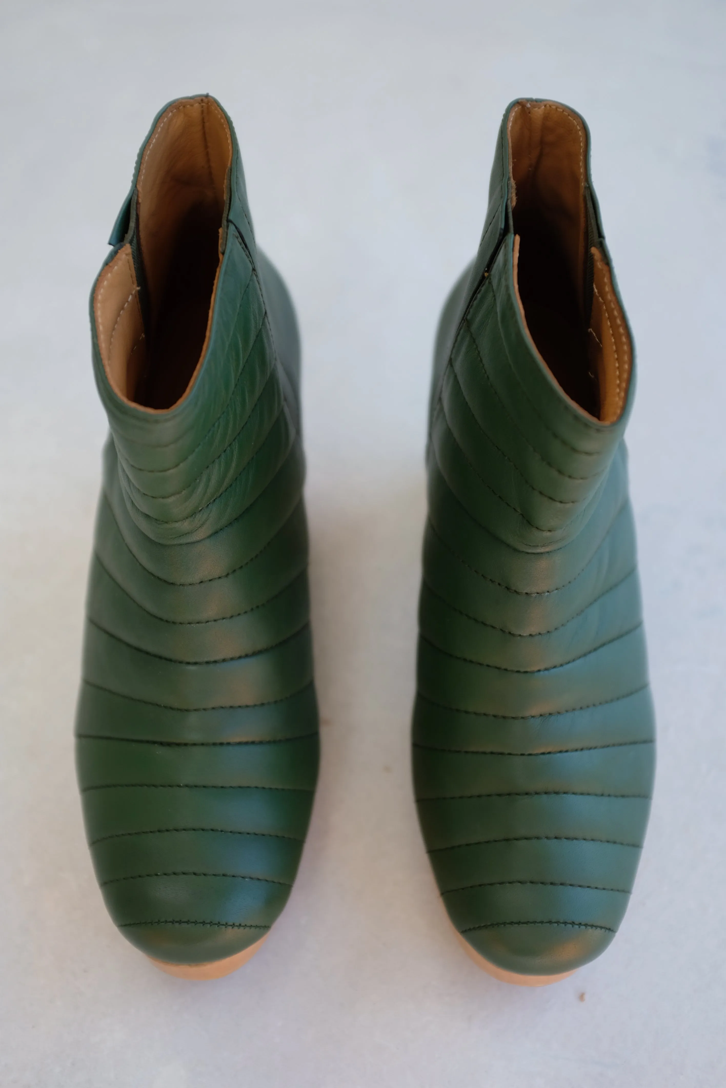 Beklina Ribbed Boot Clog Biophilia