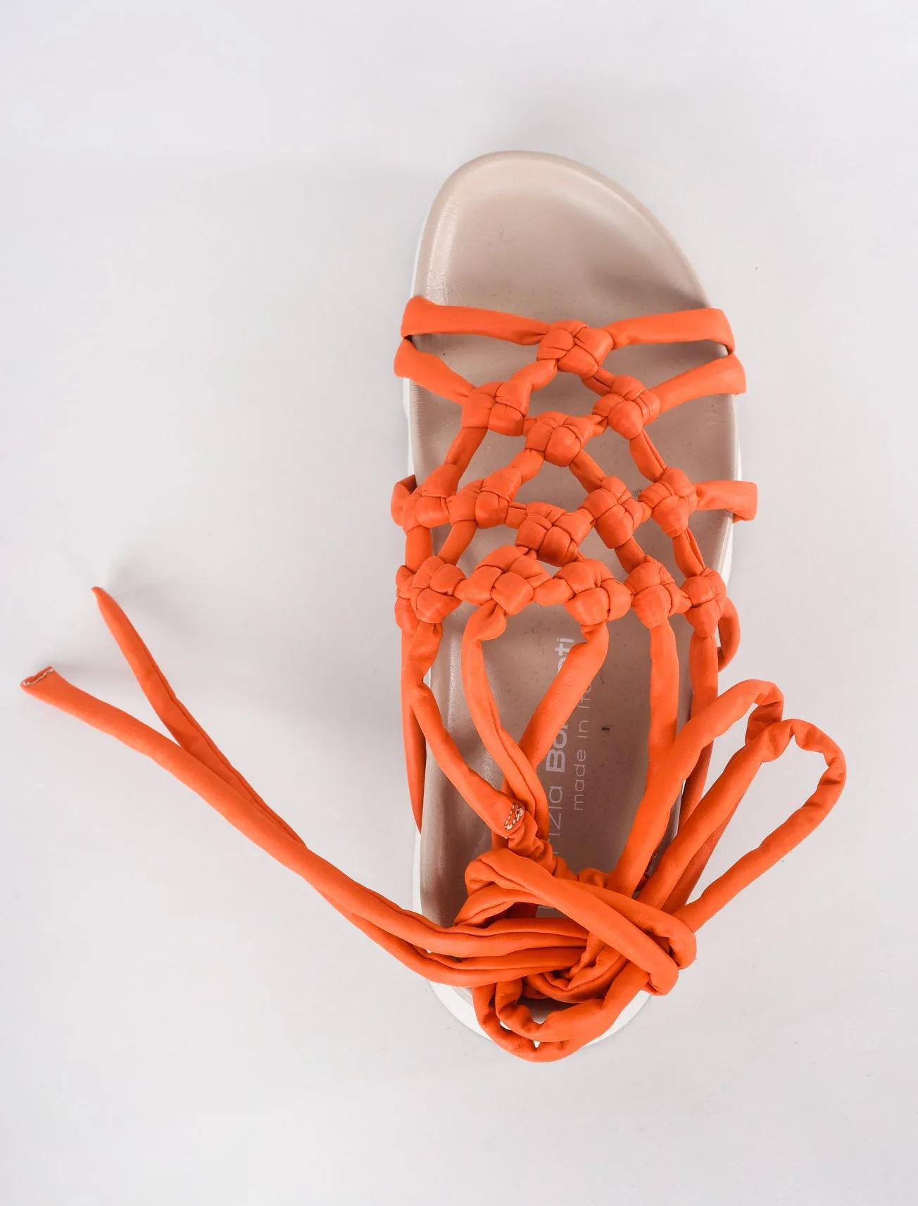 Birdcage Sandal, Orange