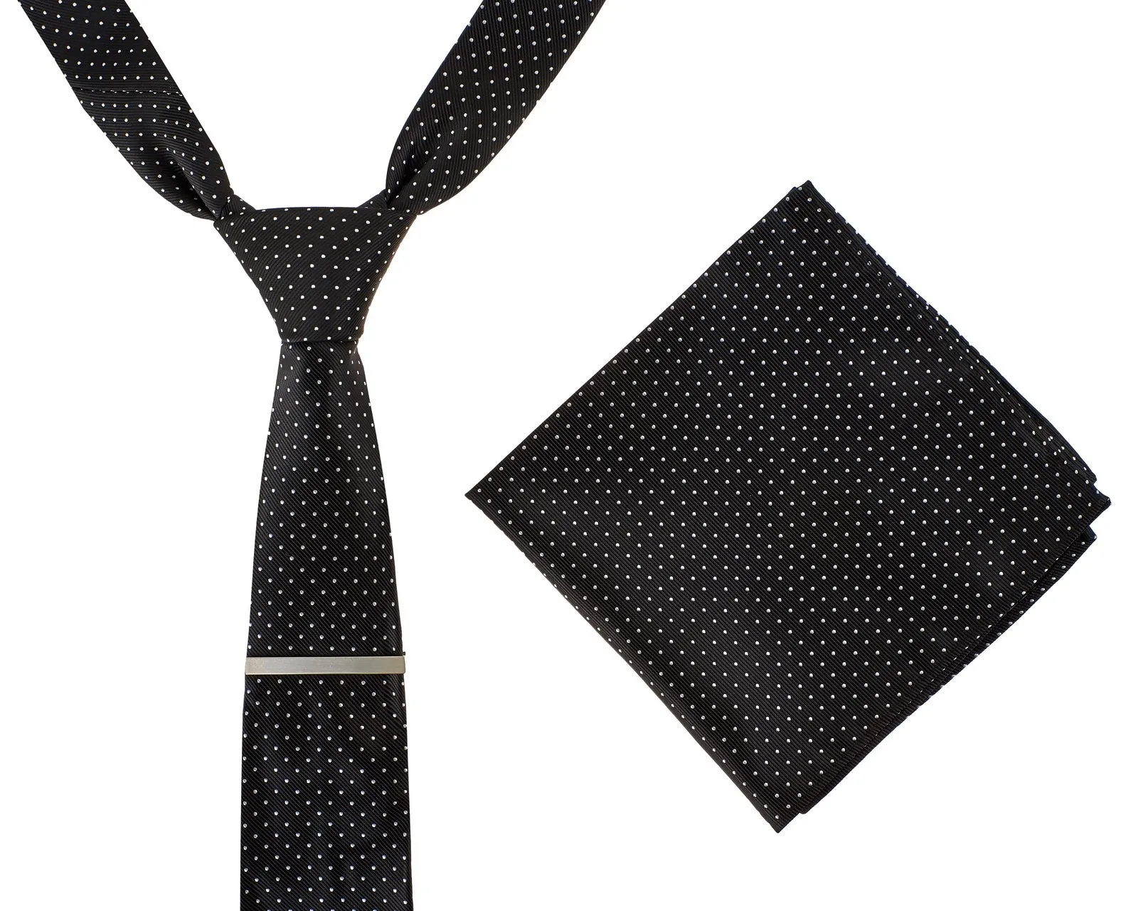 Black Tie White Dots