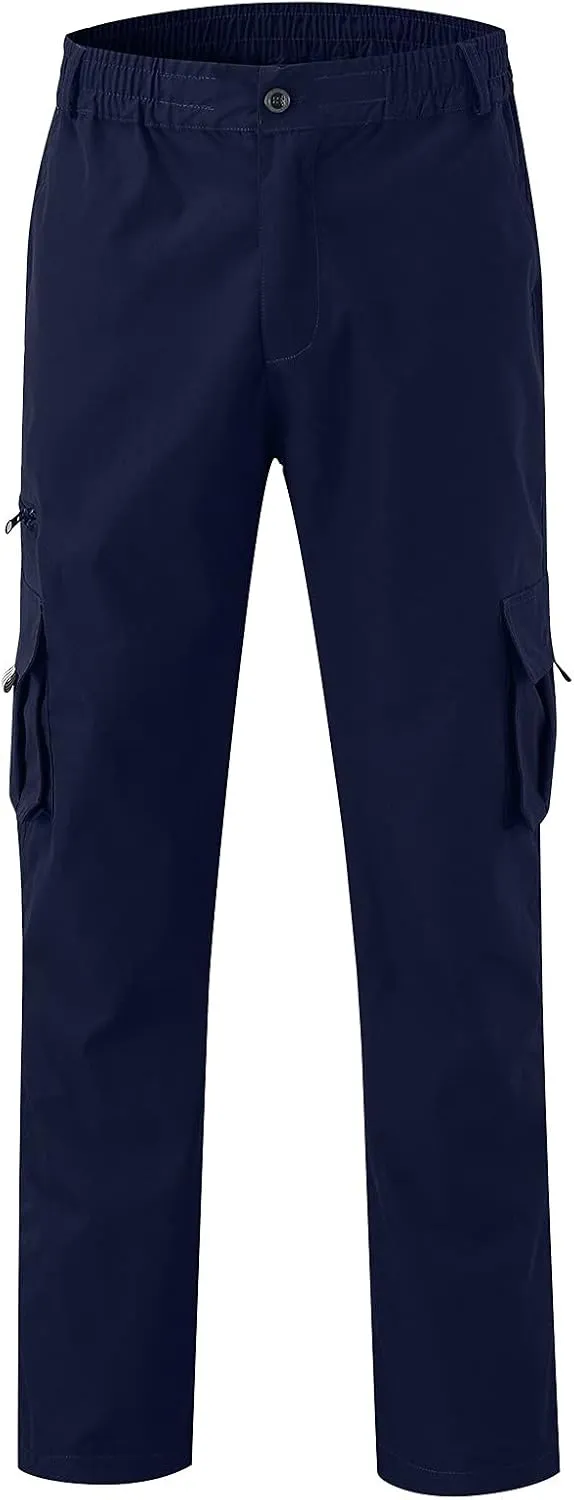 Cargo Pants for Men Big and Tall and Tall Casual Jogger Sweatpants Cargo Pants for Men Men's Fleece Lined Sweatpants
