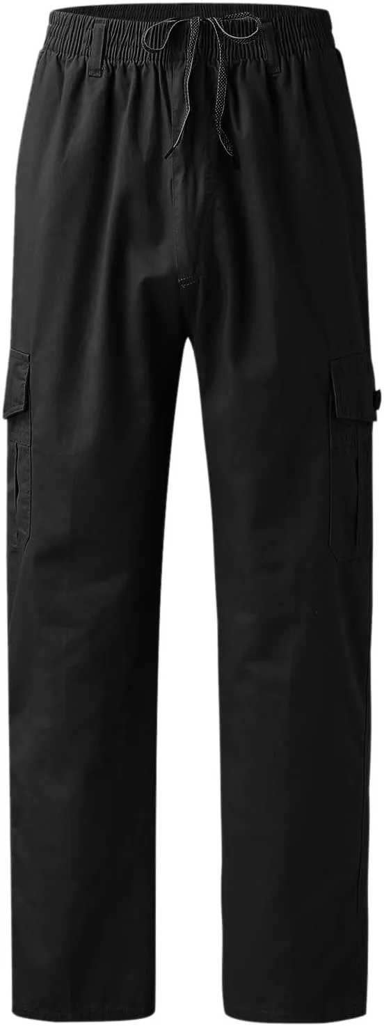 Cargo Pants for Men Relaxed Fit Men's Hiking Cargo Pants Slim Fit Stretch Jogger Cycling Waterproof Pant with Pockets