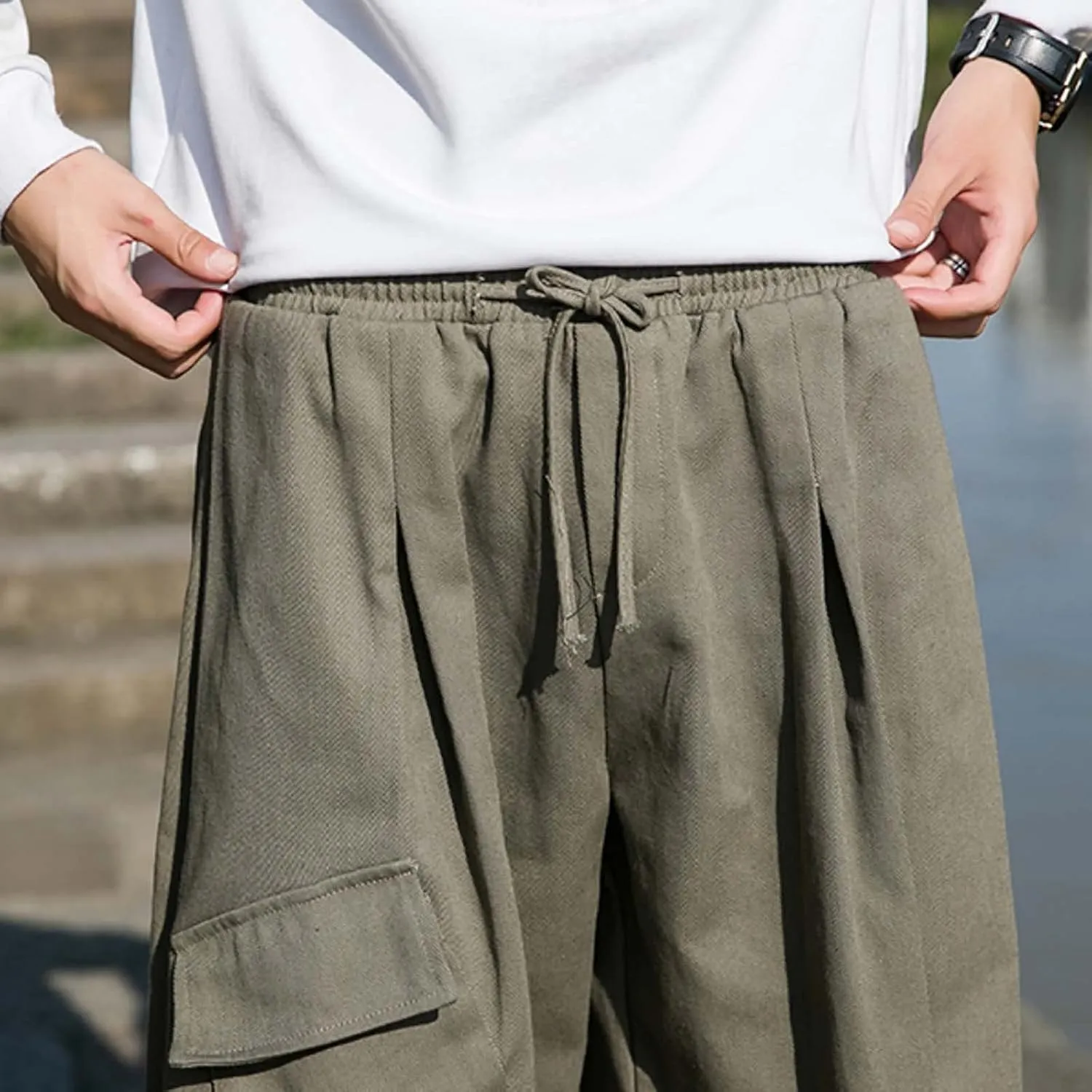 Cargo Pants for Men Relaxed Fit Sports Sweatpants Slim Fit Fashion Men's Pants Sweat Pants for Men Men's Basic Active