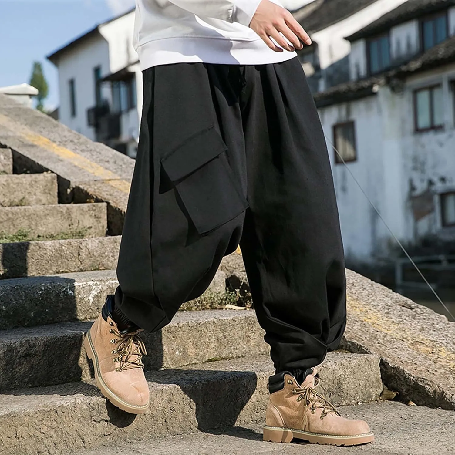 Cargo Pants for Men Relaxed Fit Sports Sweatpants Slim Fit Fashion Men's Pants Sweat Pants for Men Men's Basic Active