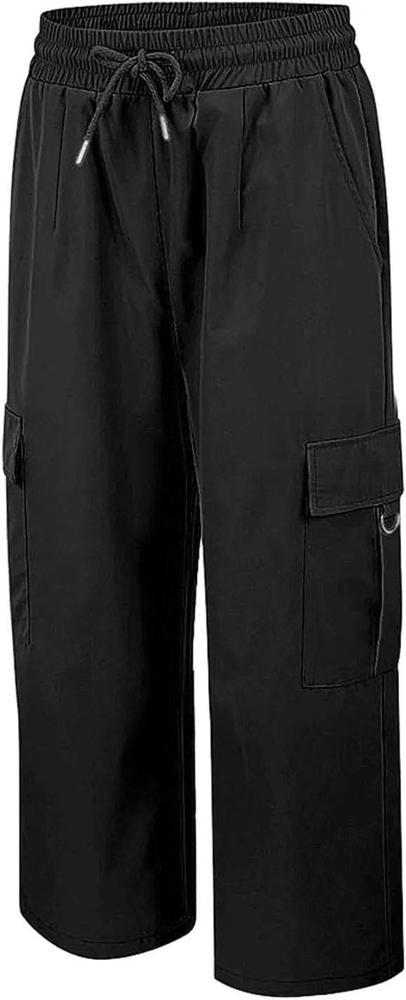 Cargo Pants for Women High Waisted Casual Wide Leg Pants Baggy Stretchy Wide Leg Y2K Streetwear with Pockets