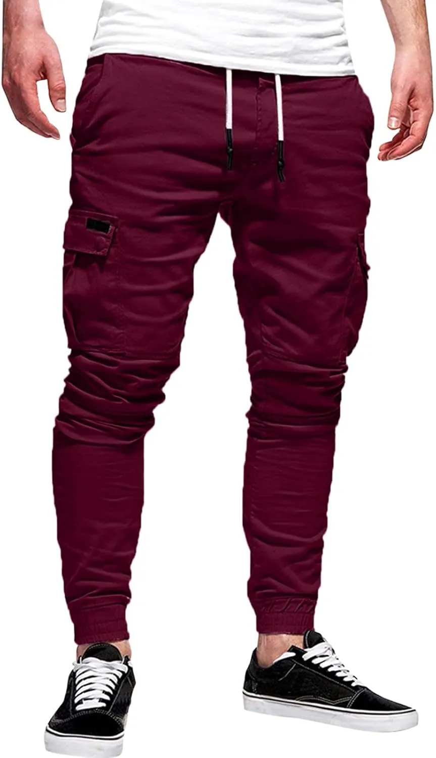 Cargo Sweatpants for Men Mens Lounge Pants Hip Hop Pants Cargo Pants Joggers Casual Active Sports Sweatpants for Men