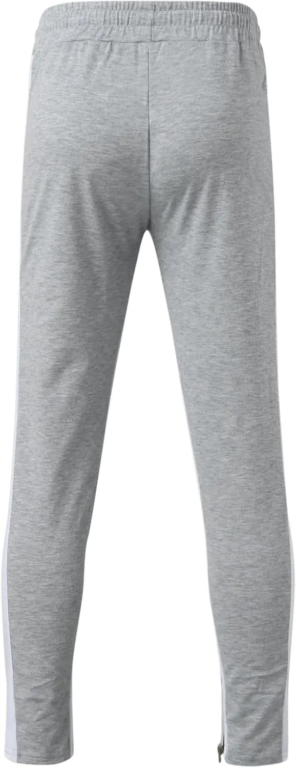 Cargo Sweatpants for Men Mens Lounge Pants Jogger Pants Slim Fit Bodybuilding Tapered Sweatpant with Pockets Running