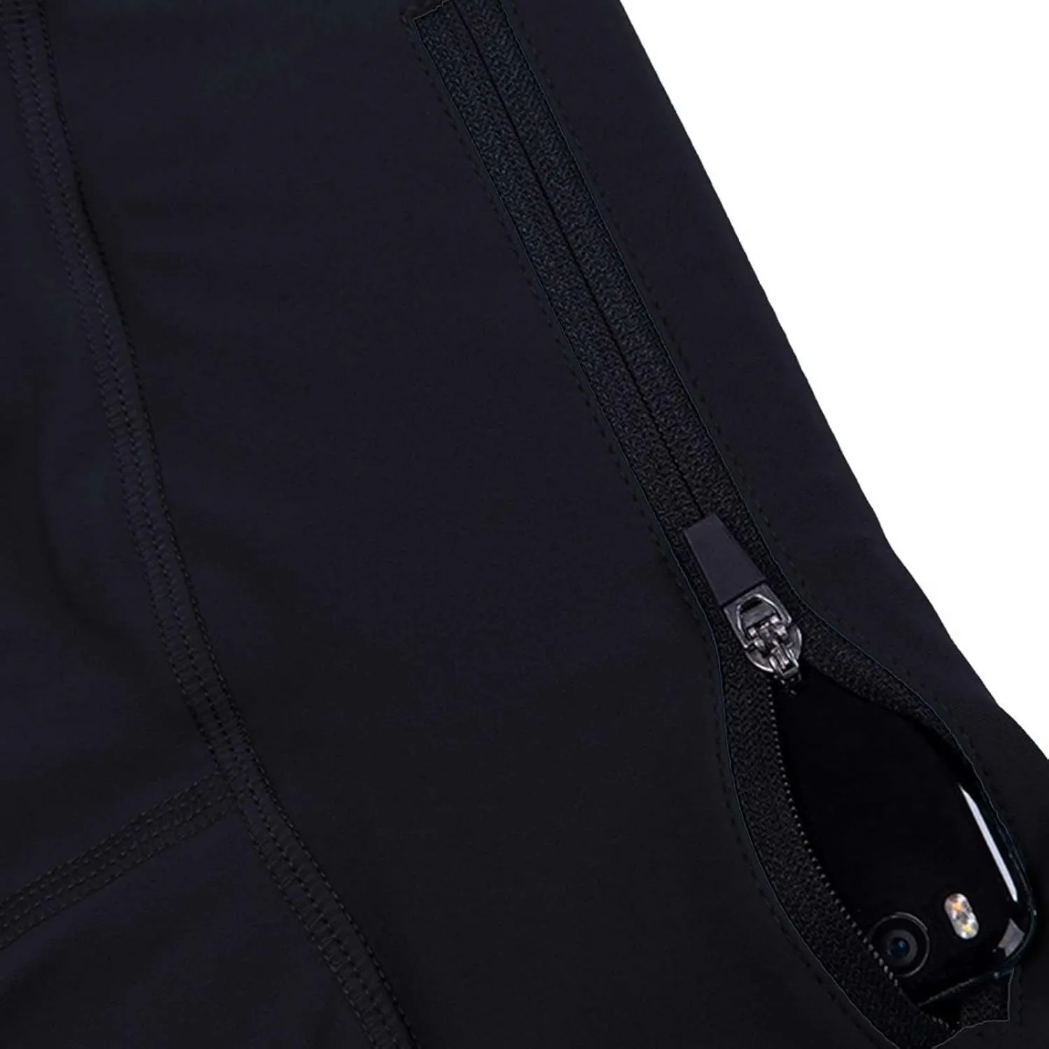 CRNTCEM Men's Stretch Yoga Leggings Breathable Athletic Running Baselayer Tights Pants Quick Dry Compression Workout Pants