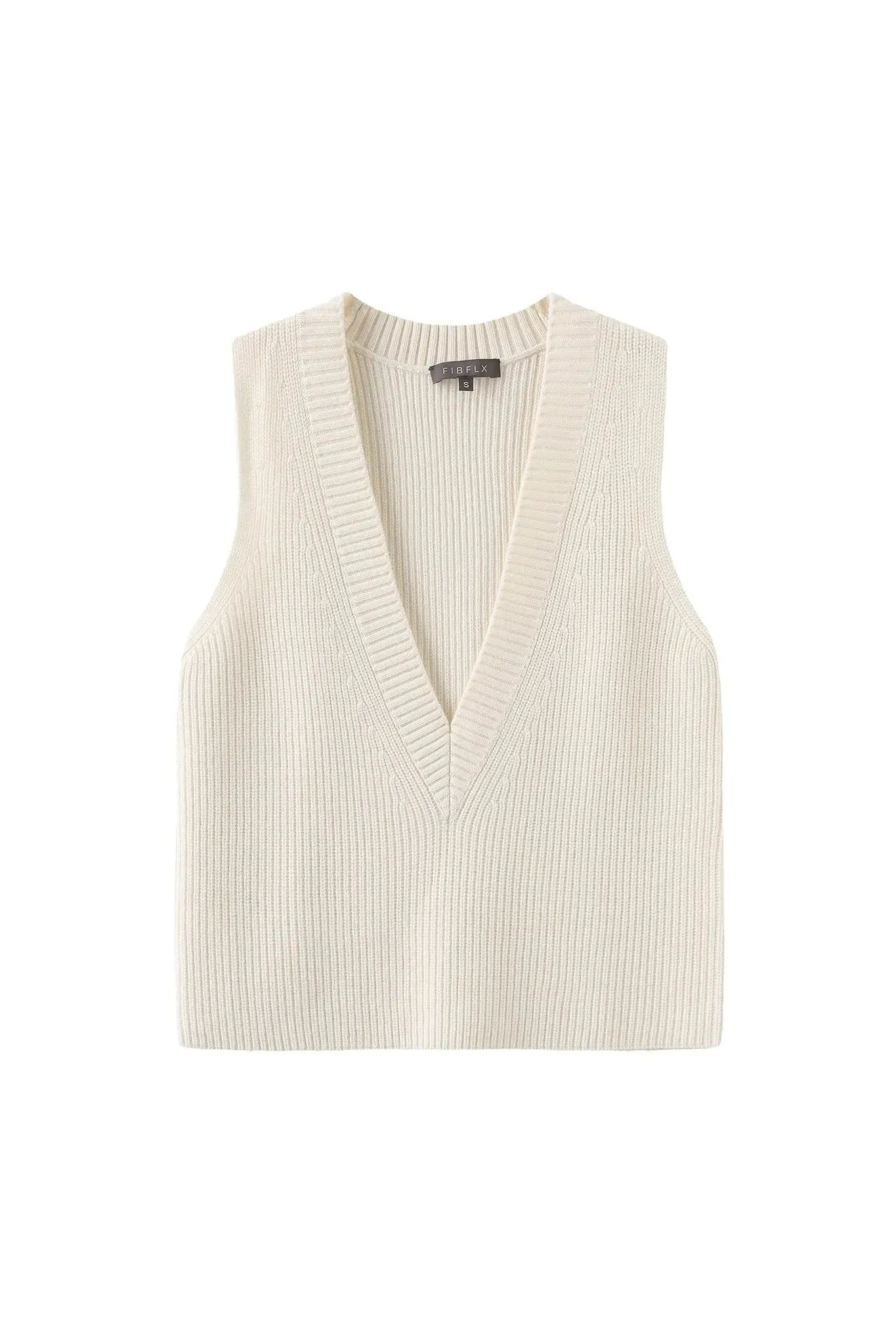 Deep V-Neck Sweater Vest