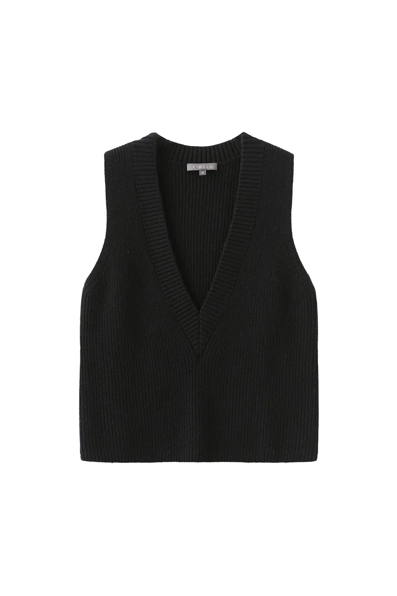 Deep V-Neck Sweater Vest