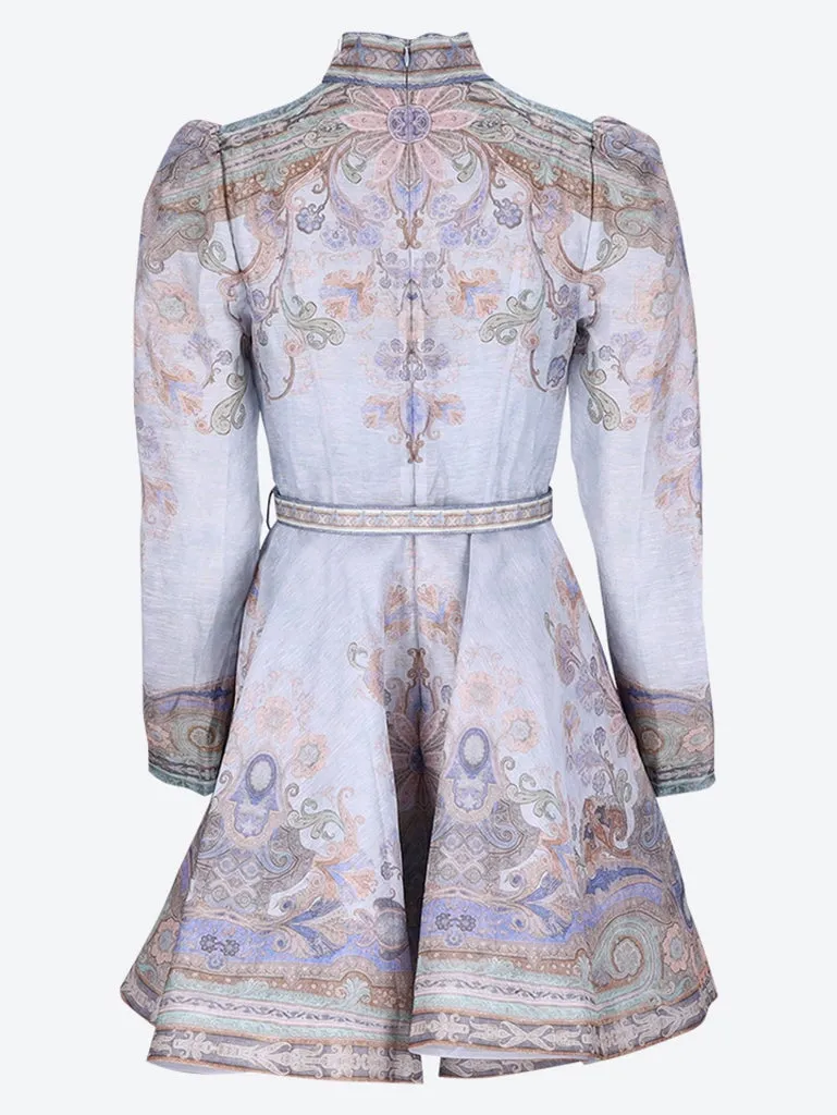 Eden belted mini dress