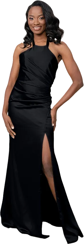 Fallon Satin Dress | Made To Order