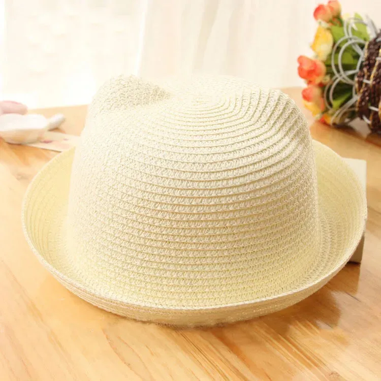Fashion Cute Lovely Girls Boys Straw Hats