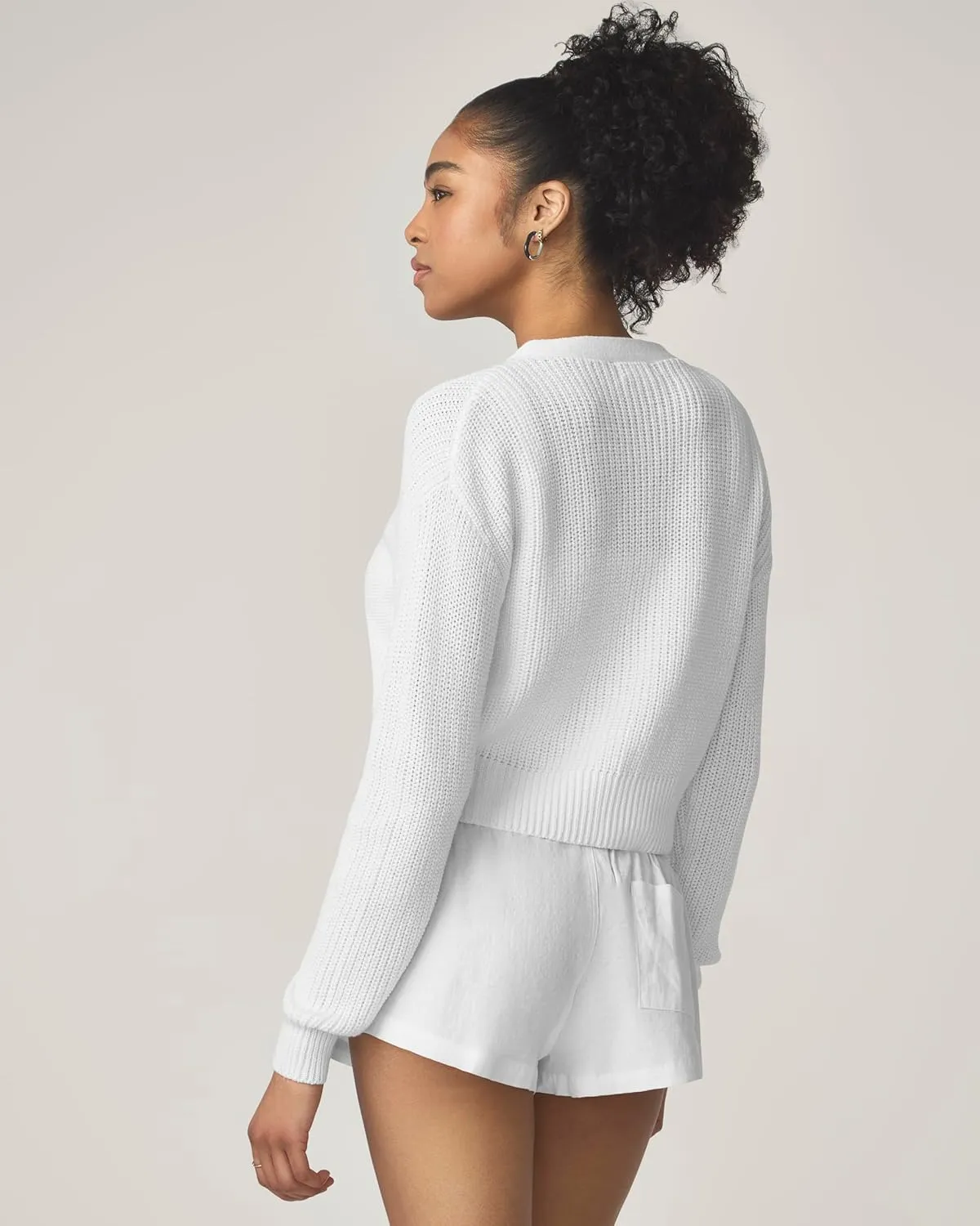 Florence By Mills Women's Bright Side Cropped Cardi