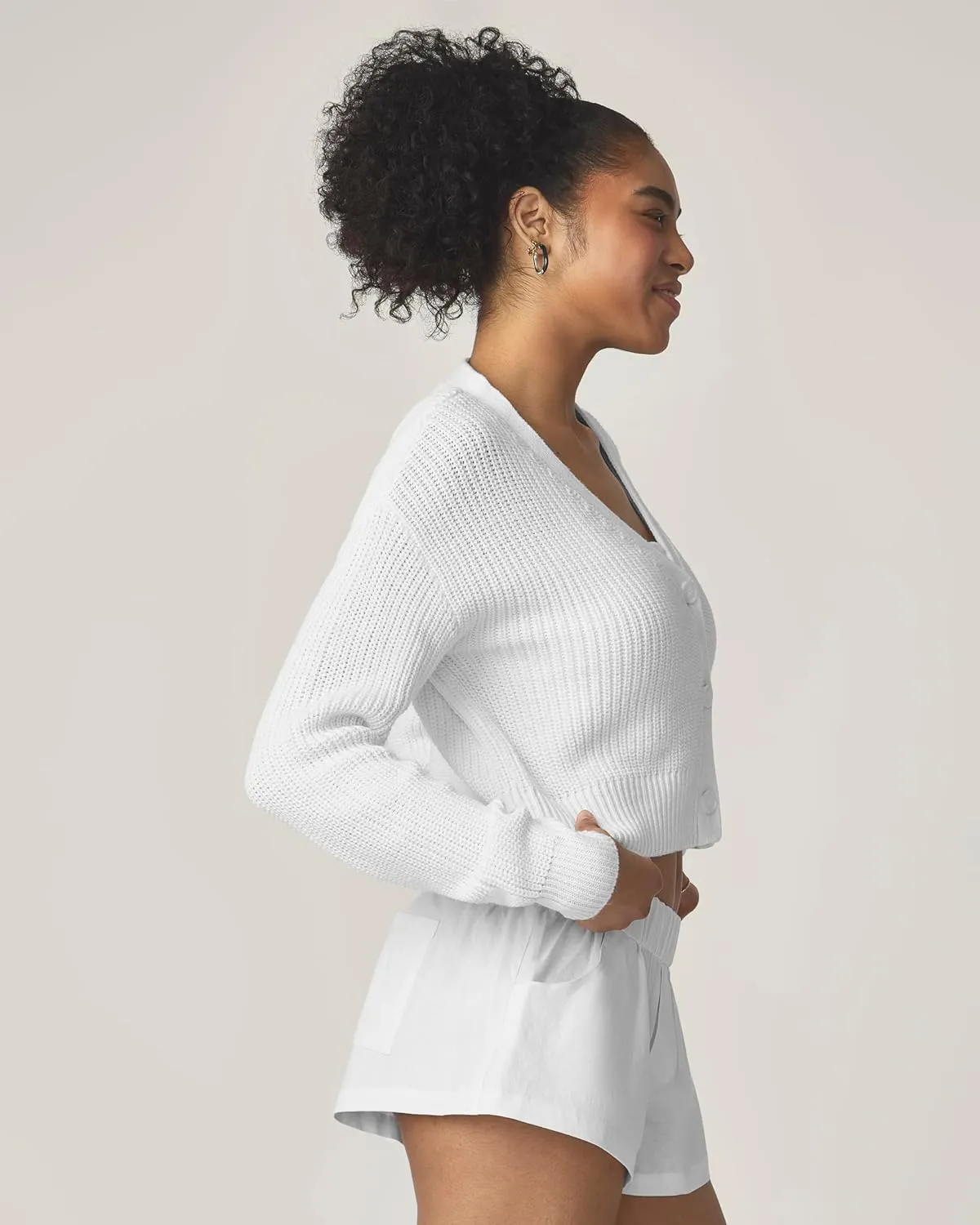 Florence By Mills Women's Bright Side Cropped Cardi