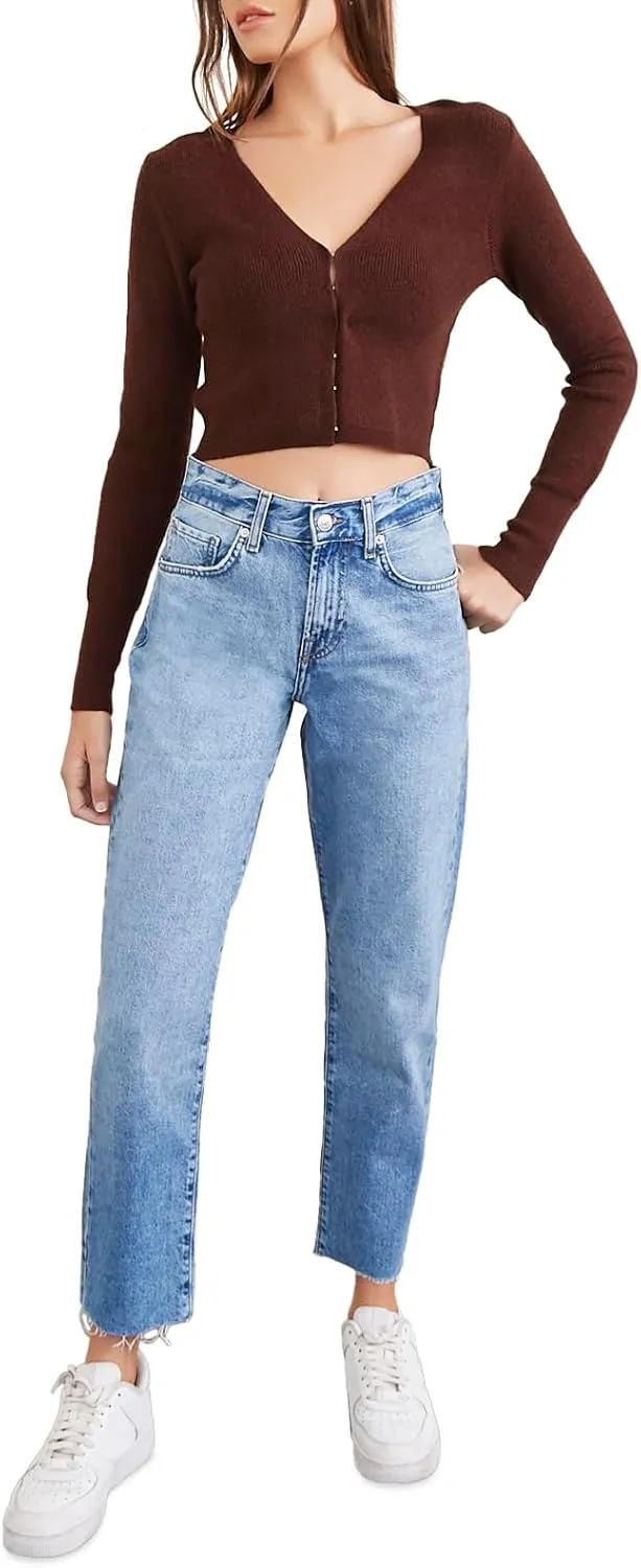 Forever 21 Women's Hook-and-Eye Cardigan Sweater
