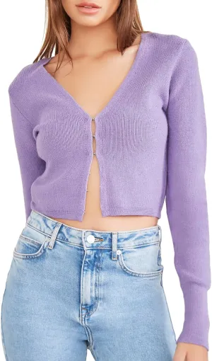 Forever 21 Women's Hook-and-Eye Cardigan Sweater
