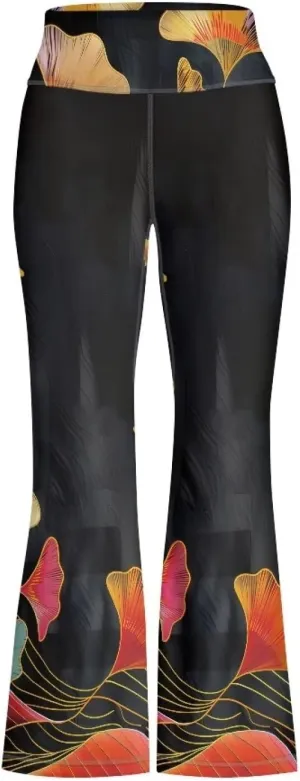 Girls' Flare Leggings Size 5-14T High Waisted Bottoms Pants Yoga Pants Casual Leggings for Girls