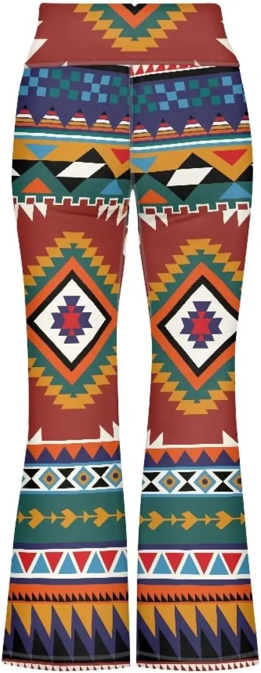 Girls' Flare Leggings Size 5-14T High Waisted Bottoms Pants Yoga Pants Casual Leggings for Girls