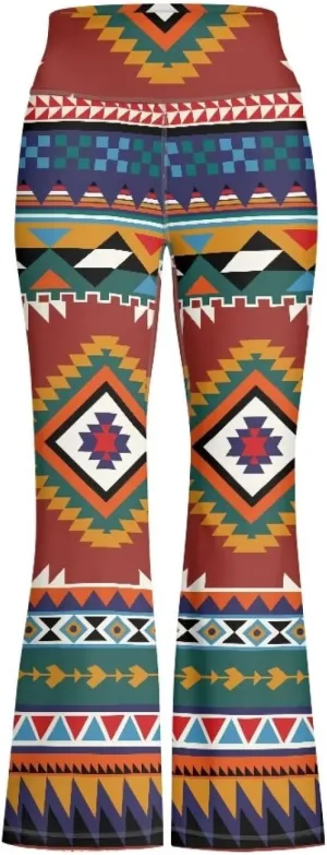 Girls' Flare Leggings Size 5-14T High Waisted Bottoms Pants Yoga Pants Casual Leggings for Girls
