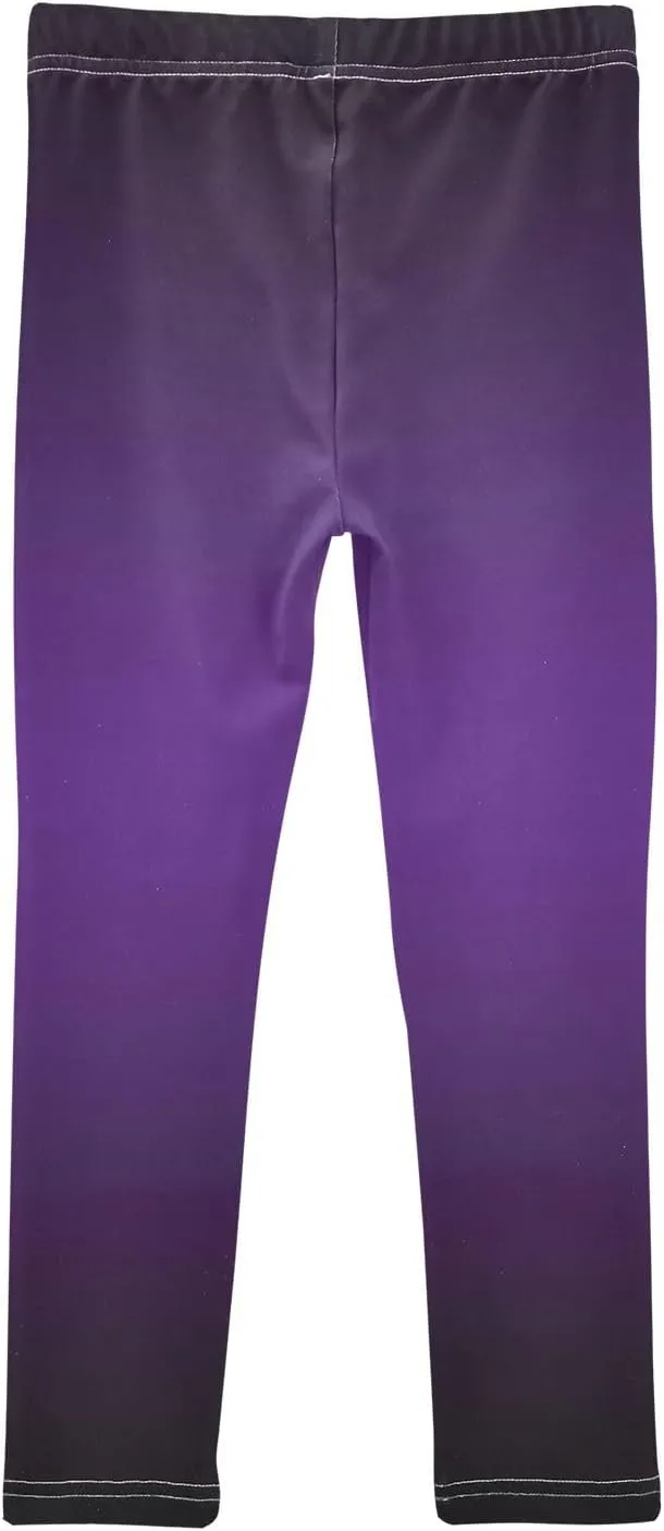 Girls Leggings Ankle Length Girls Printed Leggings Stretch Pants Comfortable Bottoms
