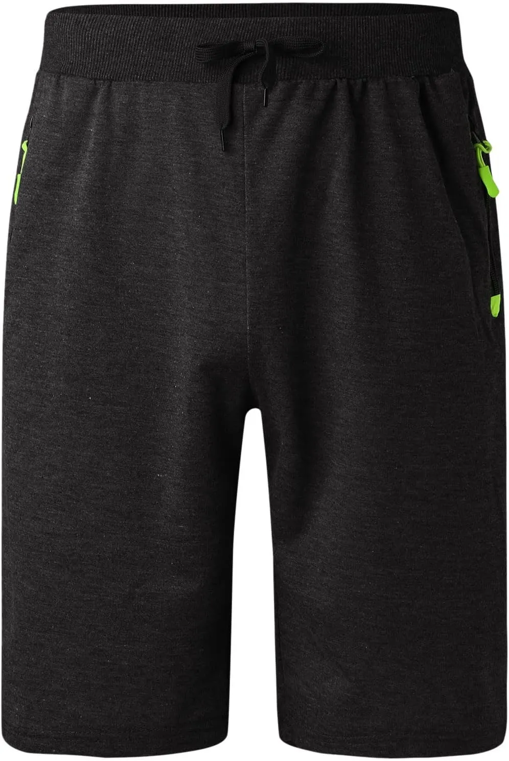 GOKKILRW Men's Elastic Waist Workout Shorts Casual Loose Athletic Gym Shorts Cotton Jogger Workout Lounge Sweat Shorts