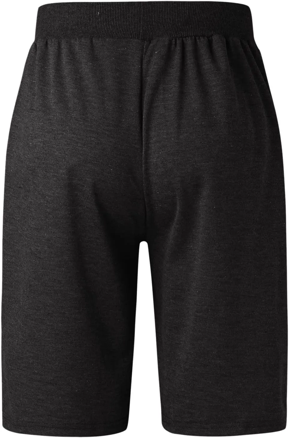 GOKKILRW Men's Elastic Waist Workout Shorts Casual Loose Athletic Gym Shorts Cotton Jogger Workout Lounge Sweat Shorts