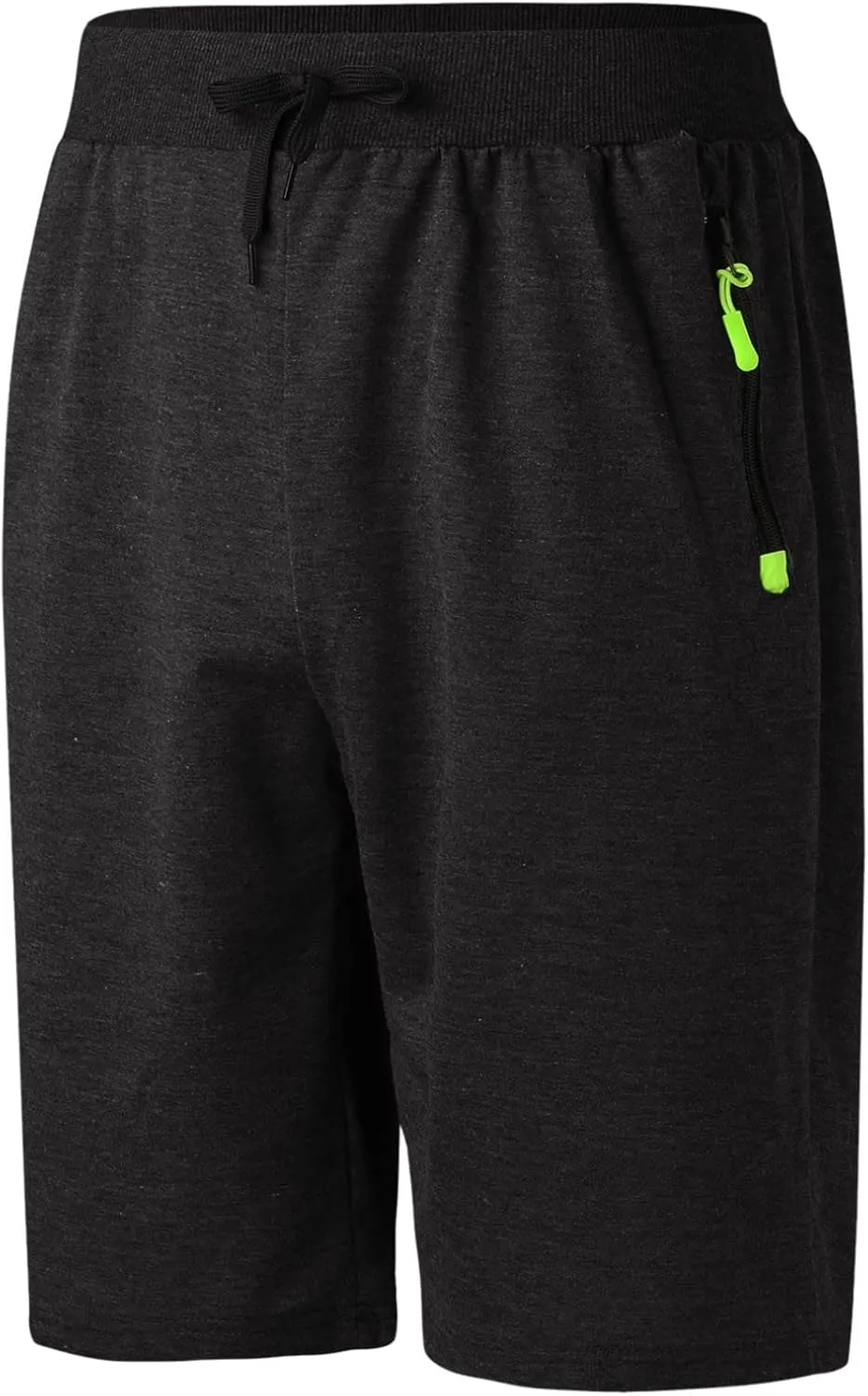 GOKKILRW Men's Elastic Waist Workout Shorts Casual Loose Athletic Gym Shorts Cotton Jogger Workout Lounge Sweat Shorts