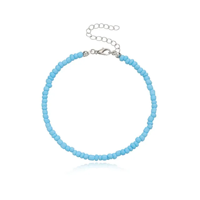 Handmade Beaded Anklet