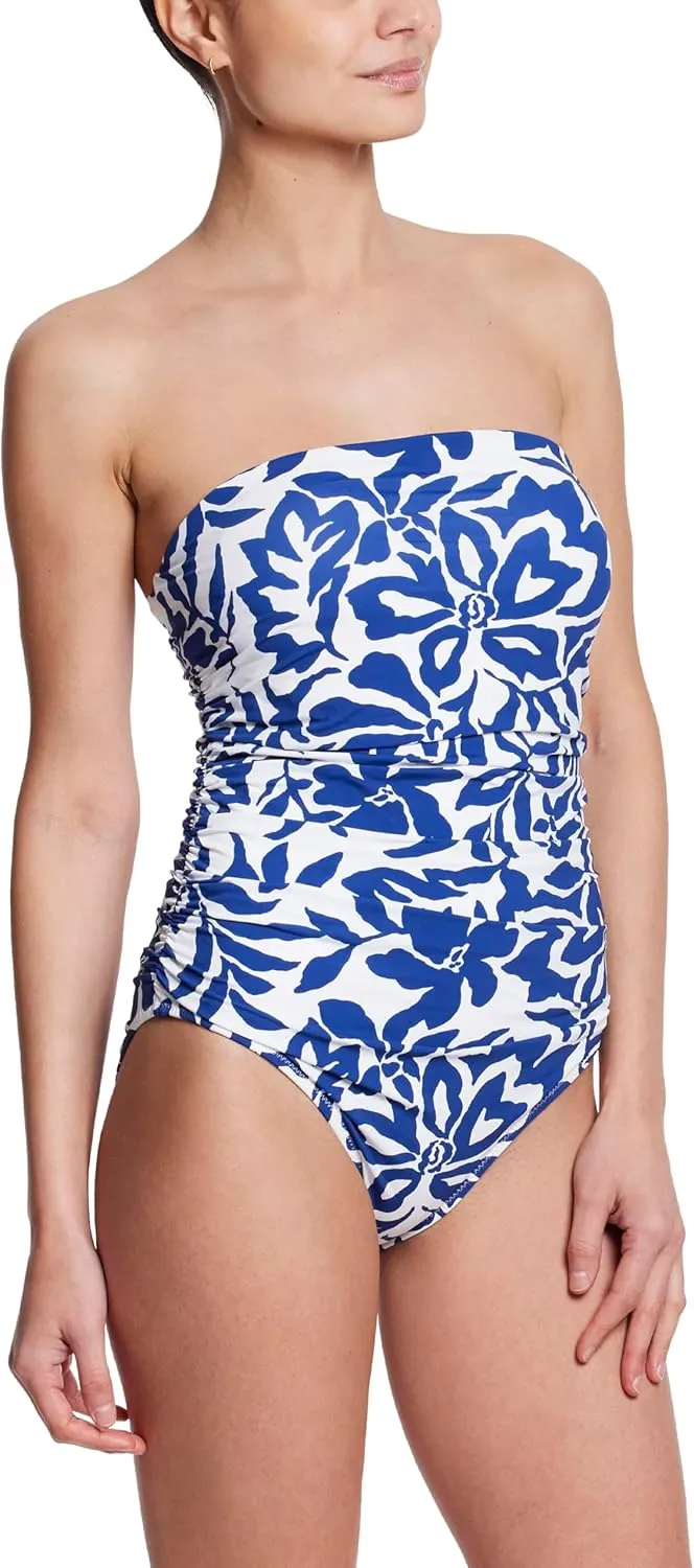hanky panky - Bandeau One Piece Swimsuit | One Piece Swim Suit for Women, Bathing Suit, Water Resistant Swimwear | Sizes S-XL