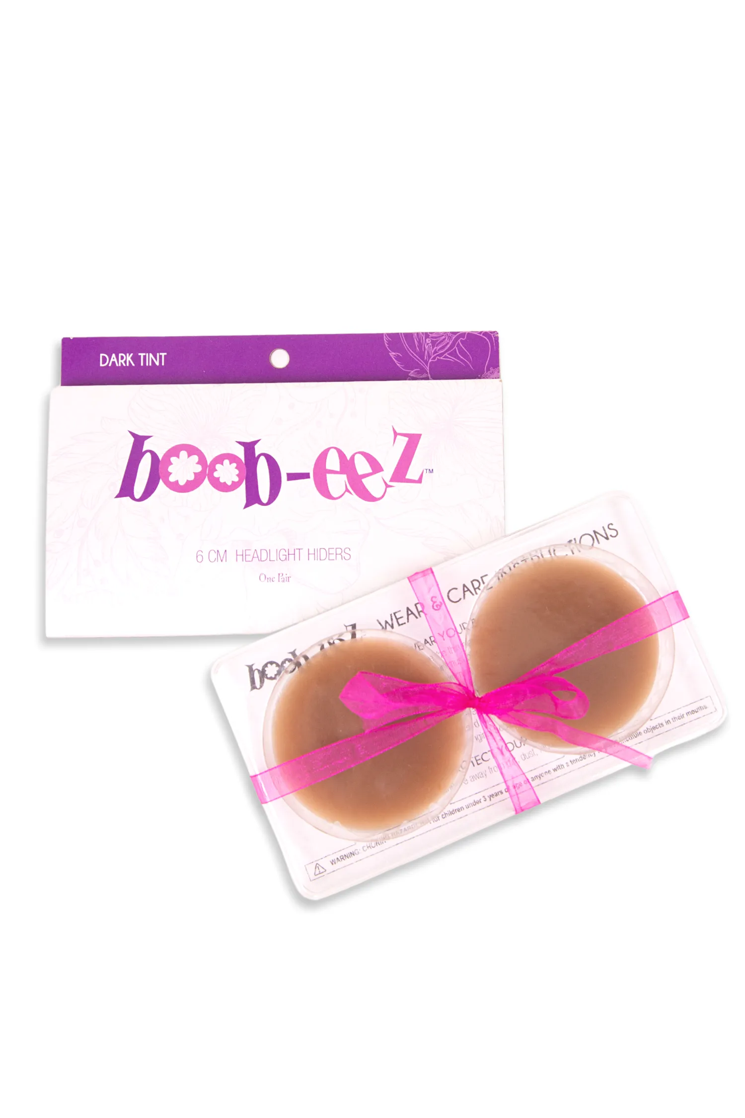 Headlight Hiders by BOOB-EEZ 6CM - Dark Tint