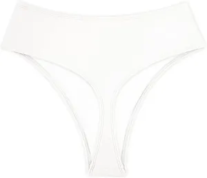 Kepblom Women's Thong Rave Bottoms High Waisted Bikini Bottom High Cut Panties for Dance Festival