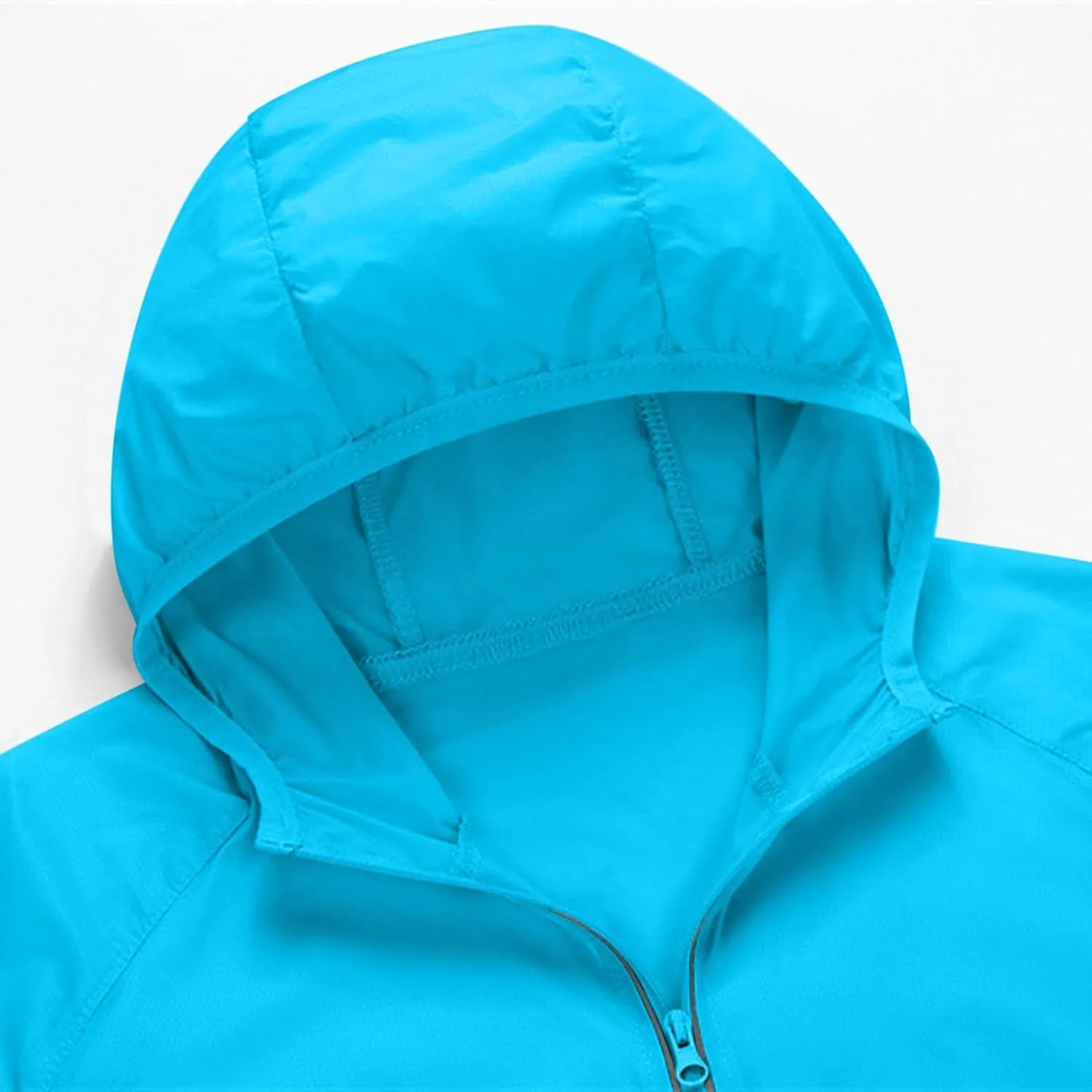 Men & Women Sun Protection UV Jacket Unisex Zip Up Hoodie Long Sleeve Hiking Fishing SPF Performance Shirt Rash Guard