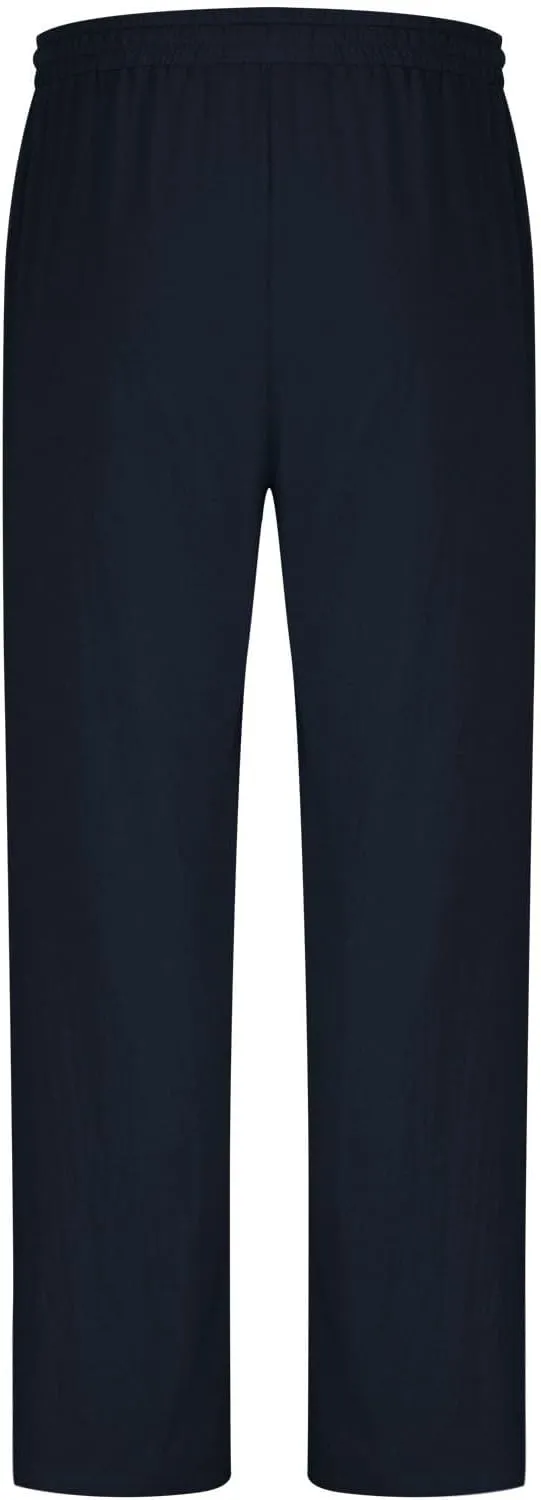 Men's Drawstring Cargo Linen Pants Joggers Casual Elastic Waist Beach Loose Trousers Flat-Front Stretch Chino Pant
