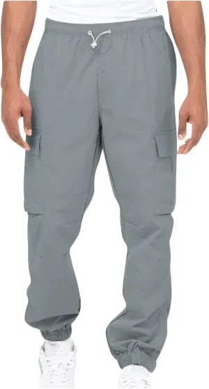 Men's Relaxed Fit Cargo Pants Baggy Straight Leg Pant Outdoor Sweatpants Loose Comfy Trousers Track Bottoms Plus Size