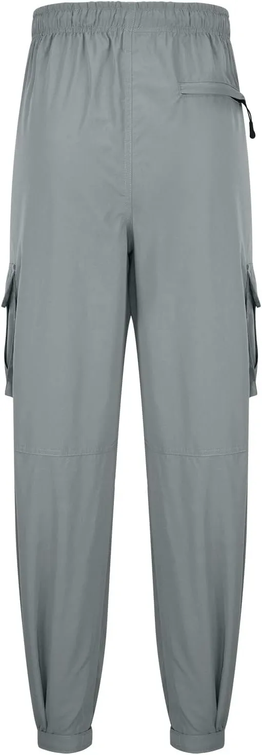 Men's Relaxed Fit Cargo Pants Baggy Straight Leg Pant Outdoor Sweatpants Loose Comfy Trousers Track Bottoms Plus Size