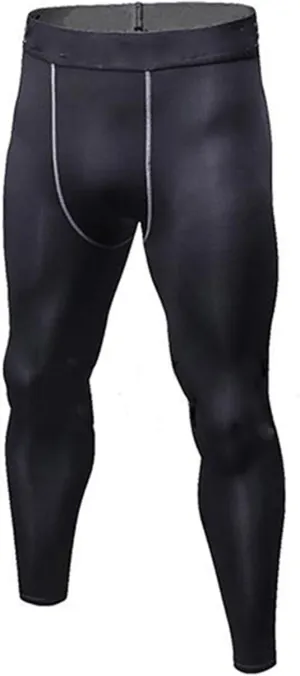 Mens Thermal Compression Pants Athletic Sports Leggings Base Layer Running Cycling Tights Leggings Workout Bottoms