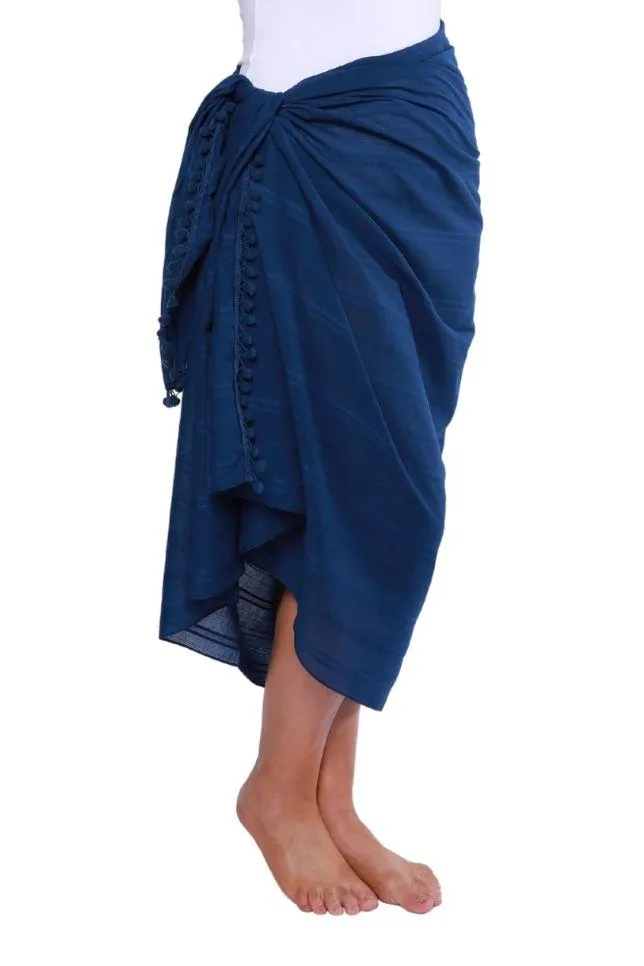 Navy Sarong