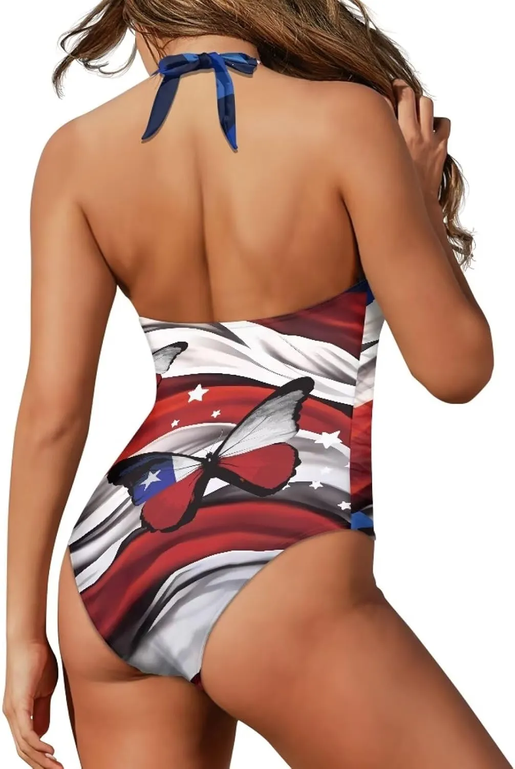 Patriotic One Piece Swimsuits for Women Sexy Swimsuits for Women One Piece