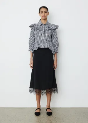Peplum Boy Sleeve Shirt