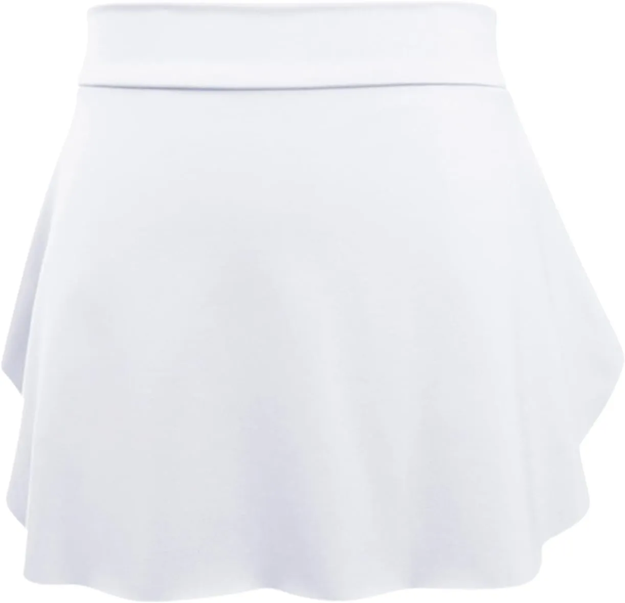 Pull On Ballet Skirt for Women Girls Solid Workout Skirts Elastic Mini Skirt for Dancing Casual Short Dance Skirts