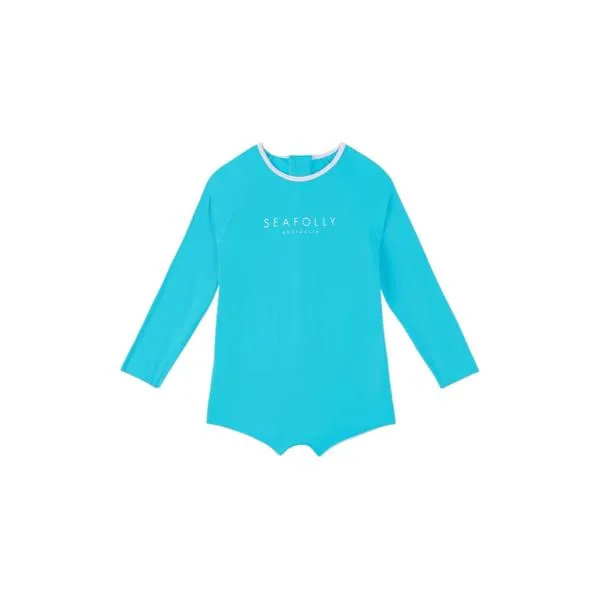 SEAFOLLY - Kidl's Essentials Boyleg Paddlesuit