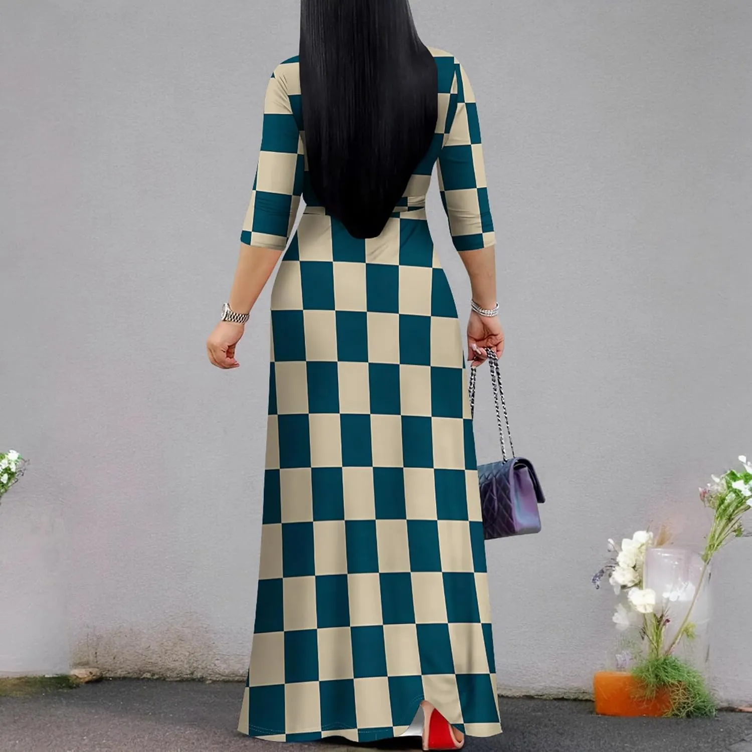 Summer Low Back Hollow Out Elegant Off The Shoulder Maxi Dresses for Women Bodycon Strapless Fitted Party Club Long Dress