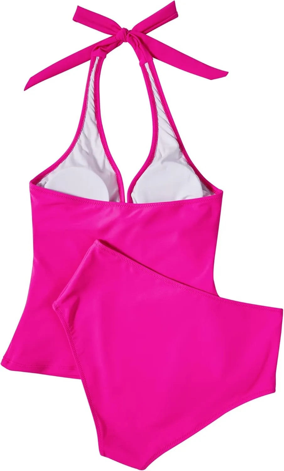 SUUKSESS Women Sexy Halter Tankini Bathing Suit Slimming Tummy Control Swimsuit