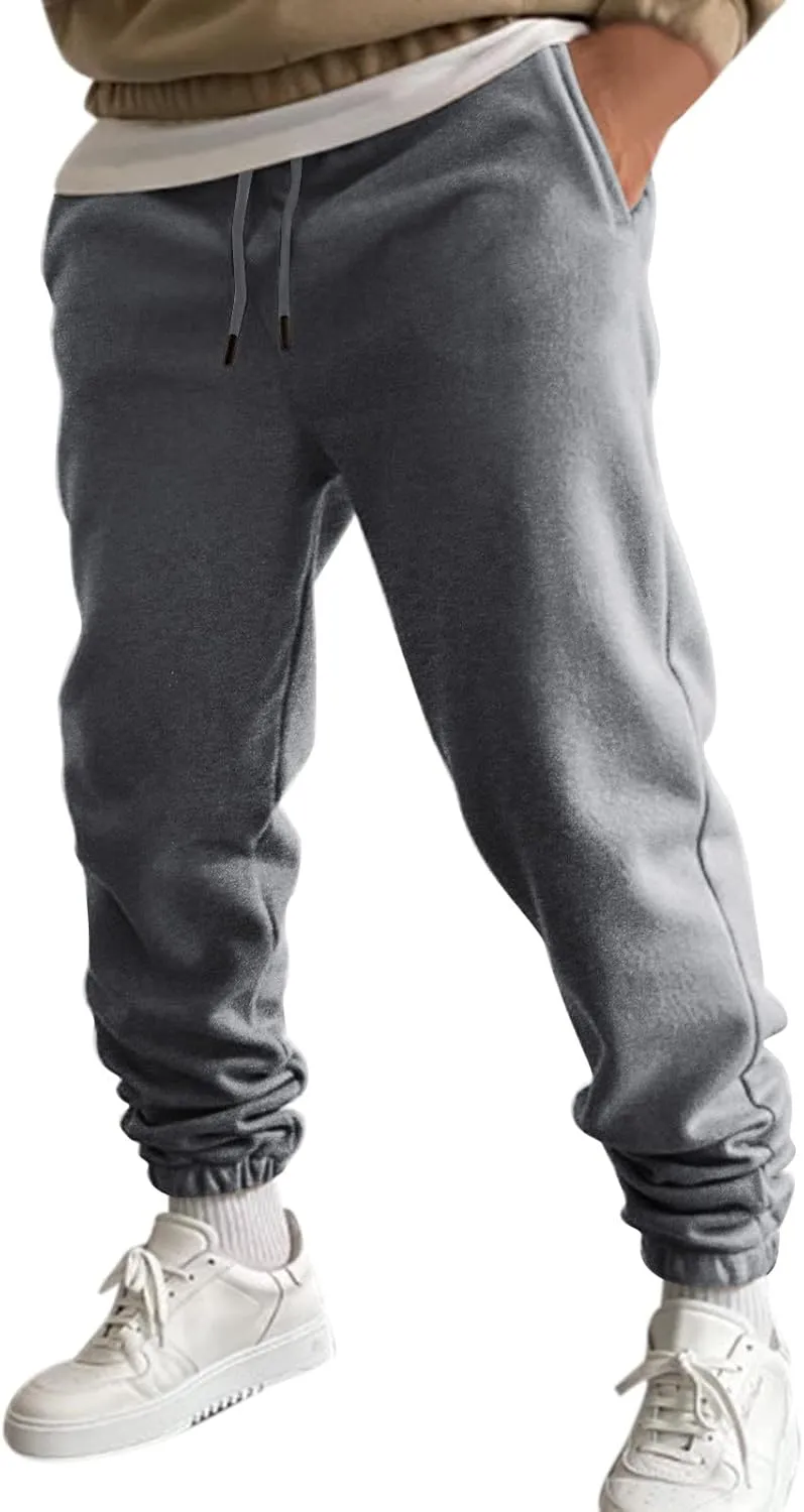 Sweatpants for Men Big and Tall Casual Mens Gifts Cargo Pants Hiking Workout Joggers Elastic Athletic Club Sweatpants