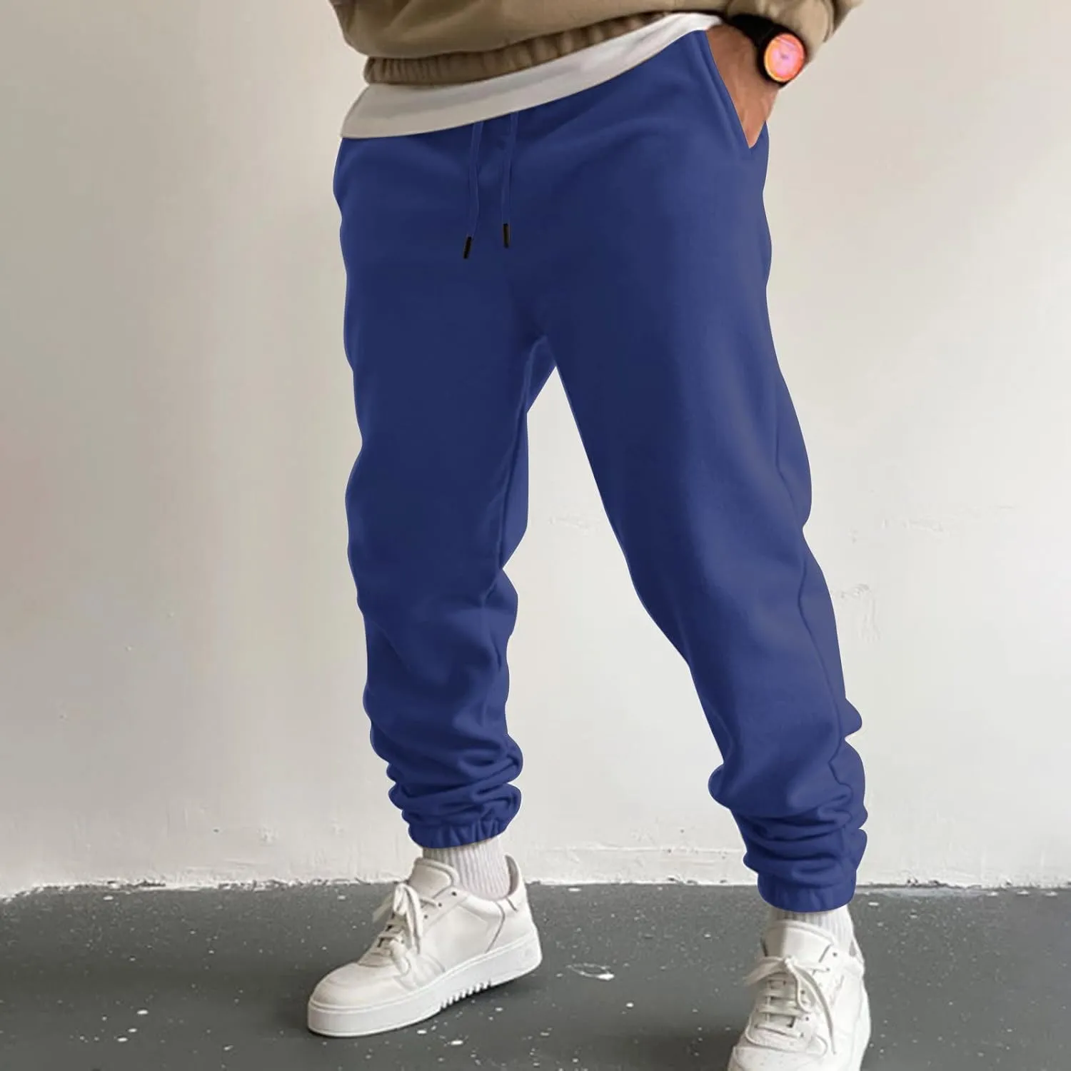 Sweatpants for Men Big and Tall Casual Mens Gifts Cargo Pants Hiking Workout Joggers Elastic Athletic Club Sweatpants